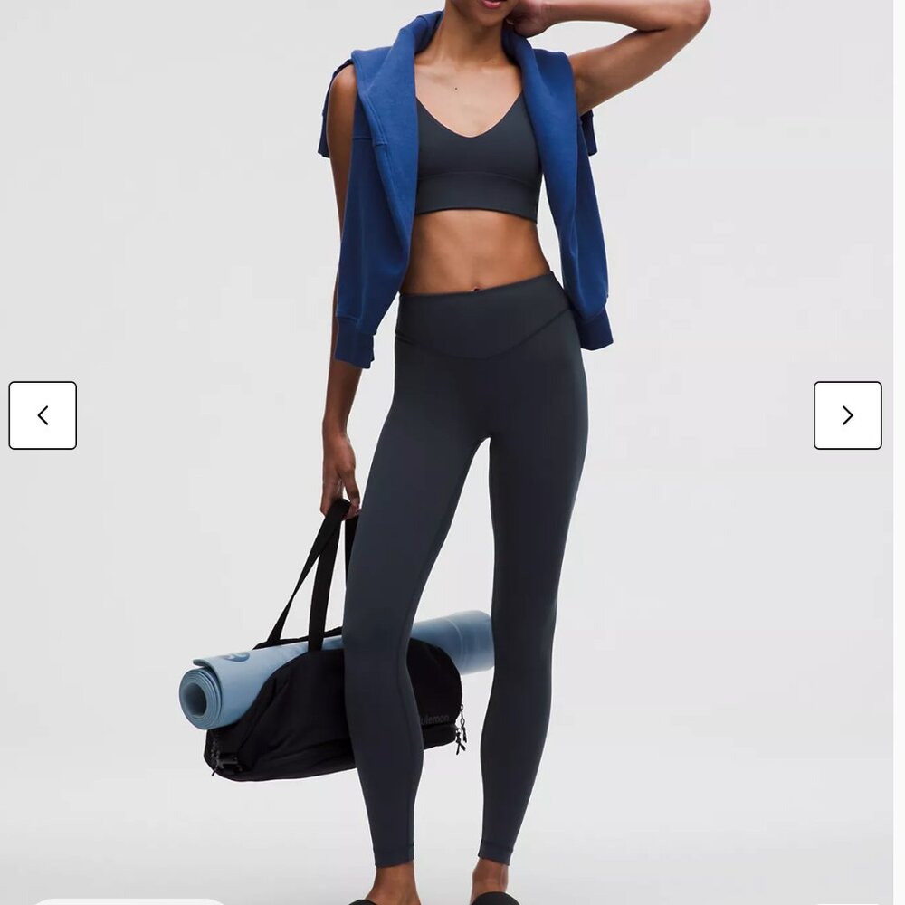 Lululemon Wunder Under High-Rise Tight 28" – Full-On Luxtreme Size 8 | Navy